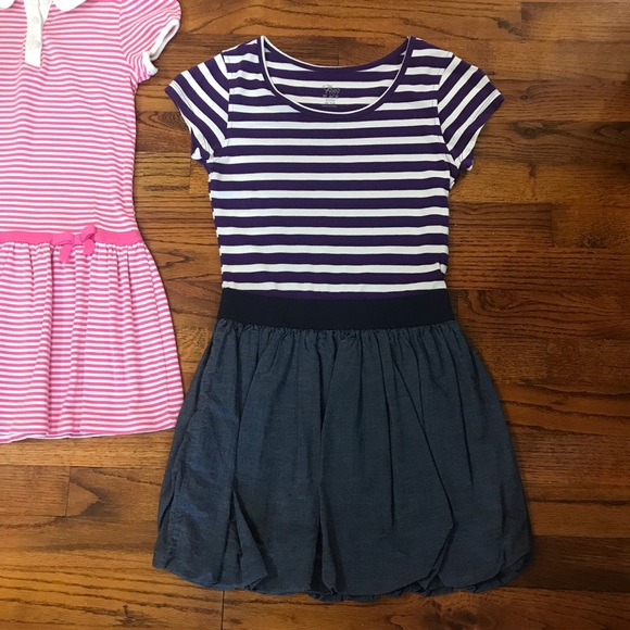 Girls Casual Purple Pink Stripe Dresses
Gymboree Pink
1989 Place Purple w/ Blue - Picture 13 of 16
